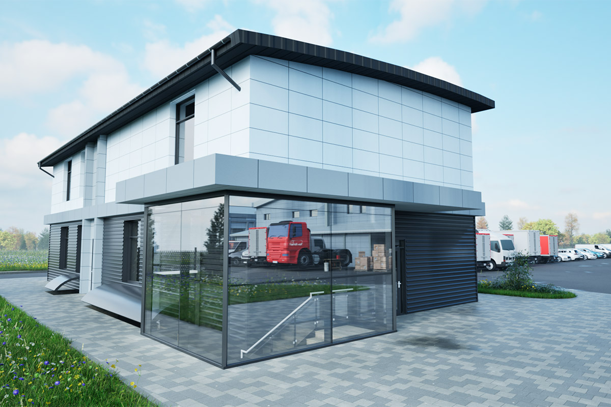 Commercial Transportation Management Building