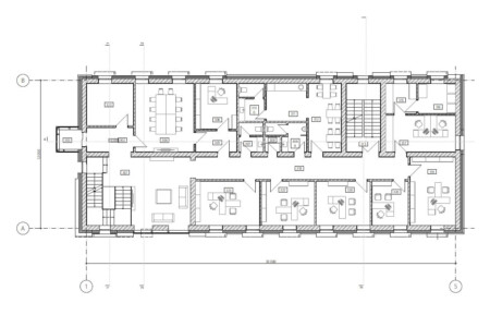 Functional plan of the 3rd floor Functional plan of the 3rd floor