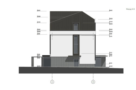 End facade A-B End facade A-B